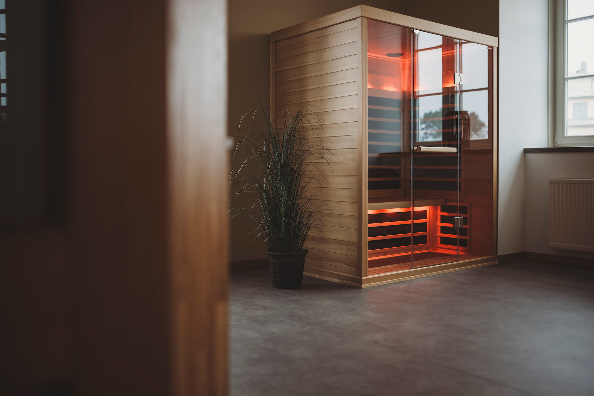 Infrared sauna