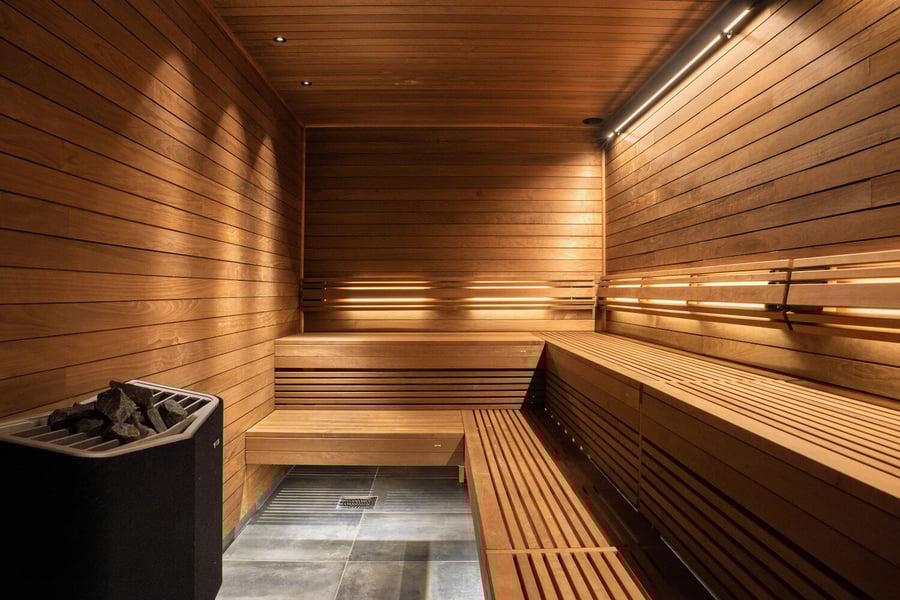 Tylö Calmar Stadshotell Commercial Sauna Silhouette